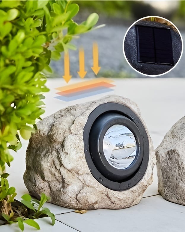 Đèn viên đá chiếu sáng cảnh quan sân vườn ZS2022 12