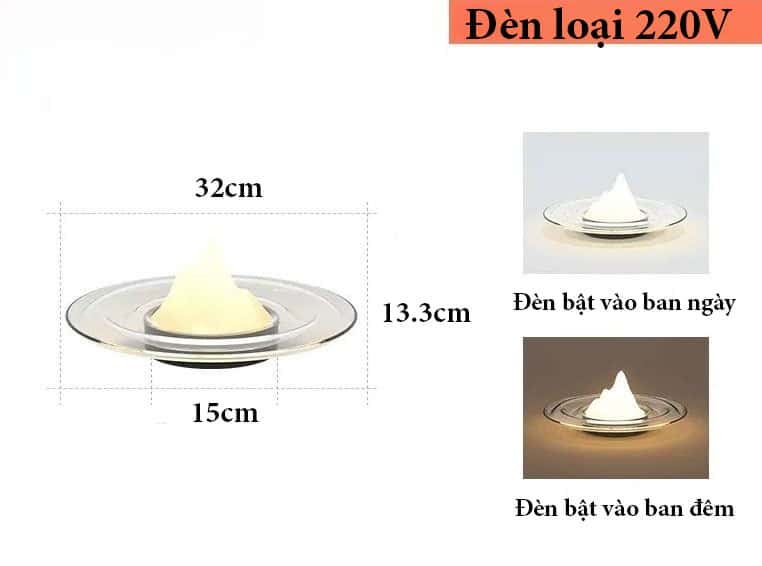 Đèn led trang trí hồ nước ngoài trời C3074 13