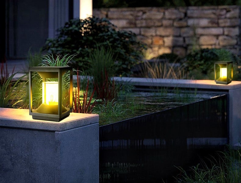 Đèn lối đi decor sân vườn năng lượng mặt trời S8163 5