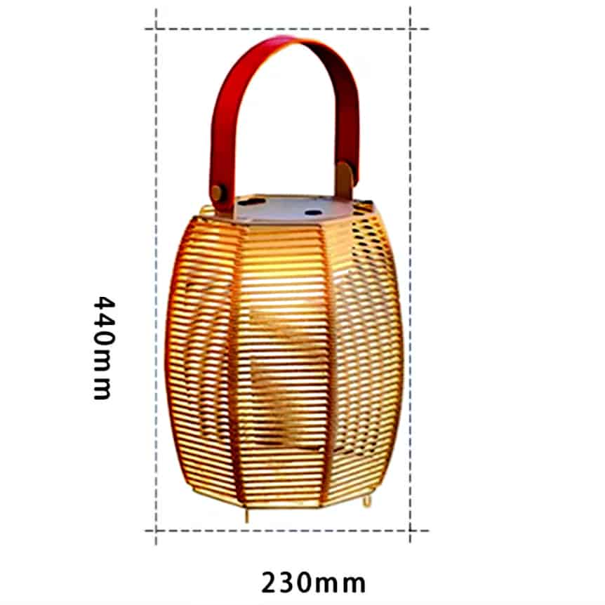 Đèn lồng sân vườn phong cách Wabi-Sabi AS8005 17