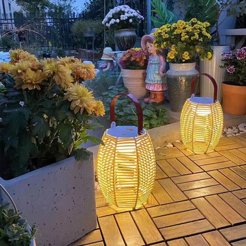 Đèn lồng sân vườn phong cách Wabi-Sabi AS8005 1