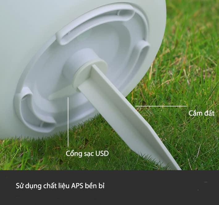 Đèn quả trứng trang trí sân vườn XC021 11