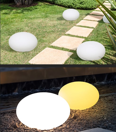 Đèn quả trứng trang trí sân vườn XC021 6