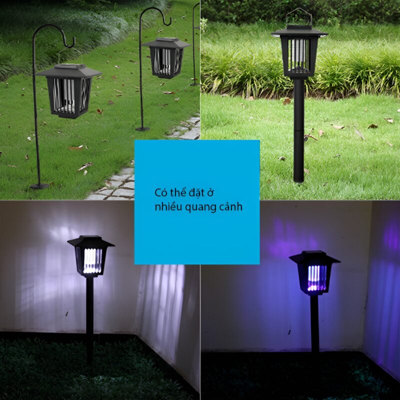 Đèn vườn chống muỗi năng lượng mặt trời AL6049 4