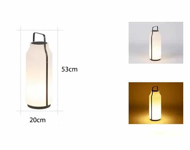 Đèn trang trí cảnh quan hình trụ độc đáo C6803 16