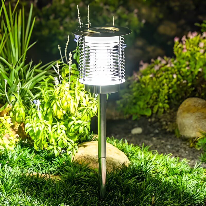 Cột đèn chiếu sáng sân vườn chống côn trùng M1007 1