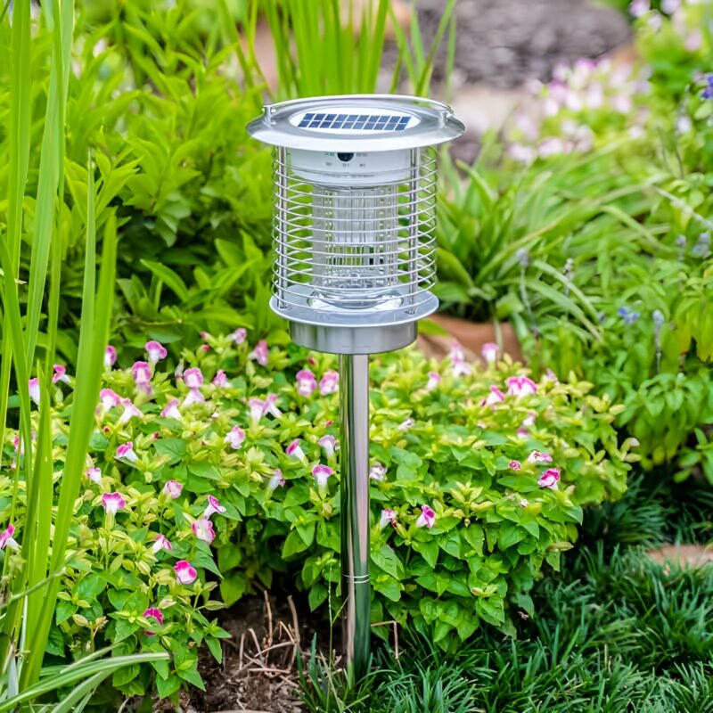 Cột đèn chiếu sáng sân vườn chống côn trùng M1007 10
