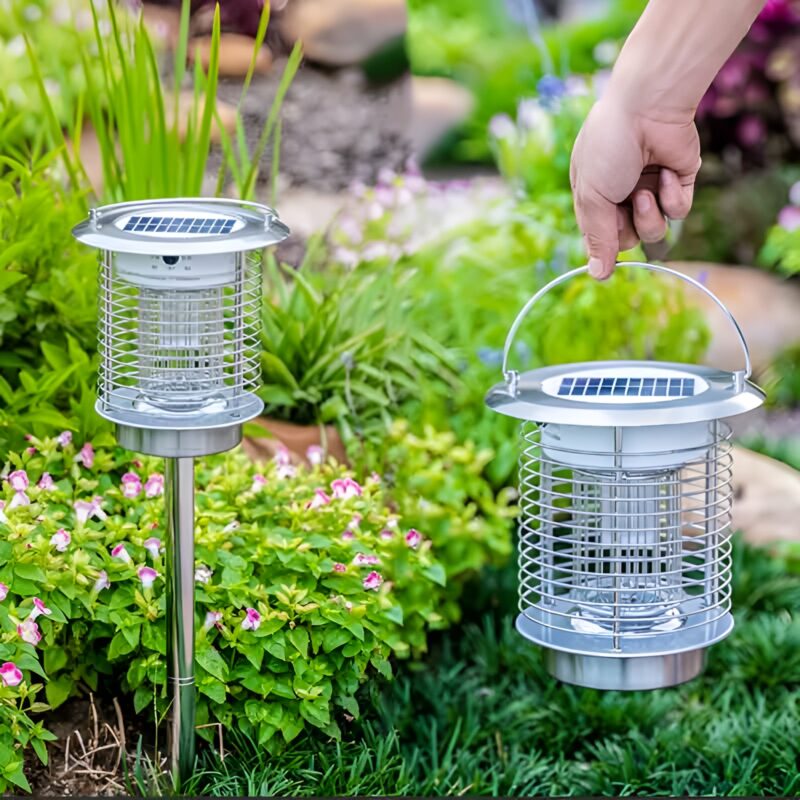 Cột đèn chiếu sáng sân vườn chống côn trùng M1007 3