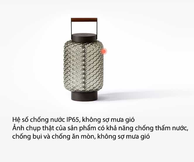 Đèn trang trí sân vườn hình chiếc lồng đèn C3094 11