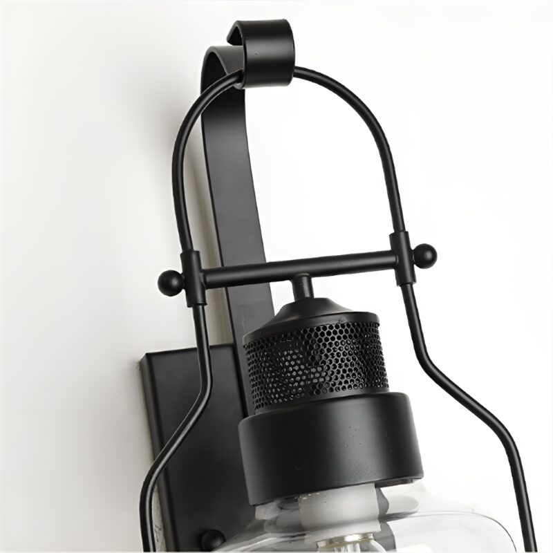 Đèn treo tường ban công chống thấm kiểu cổ DS6029 4