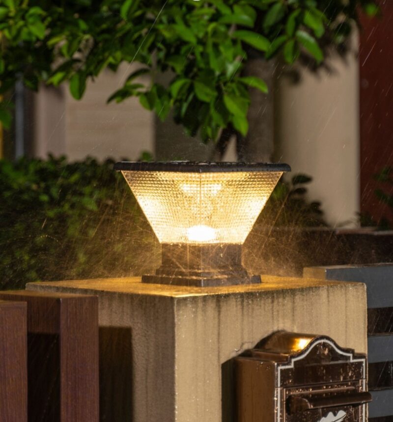 Đèn trụ cổng năng lượng mặt trời FD001 4