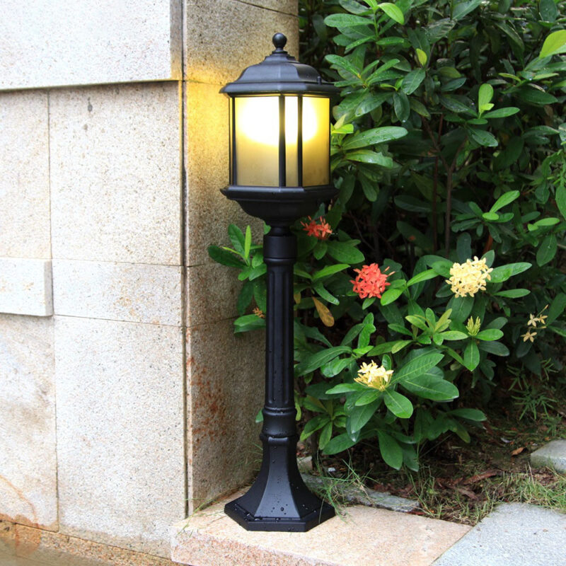 Đèn trụ sân vườn cổ điển kiểu Pháp SE0304 2