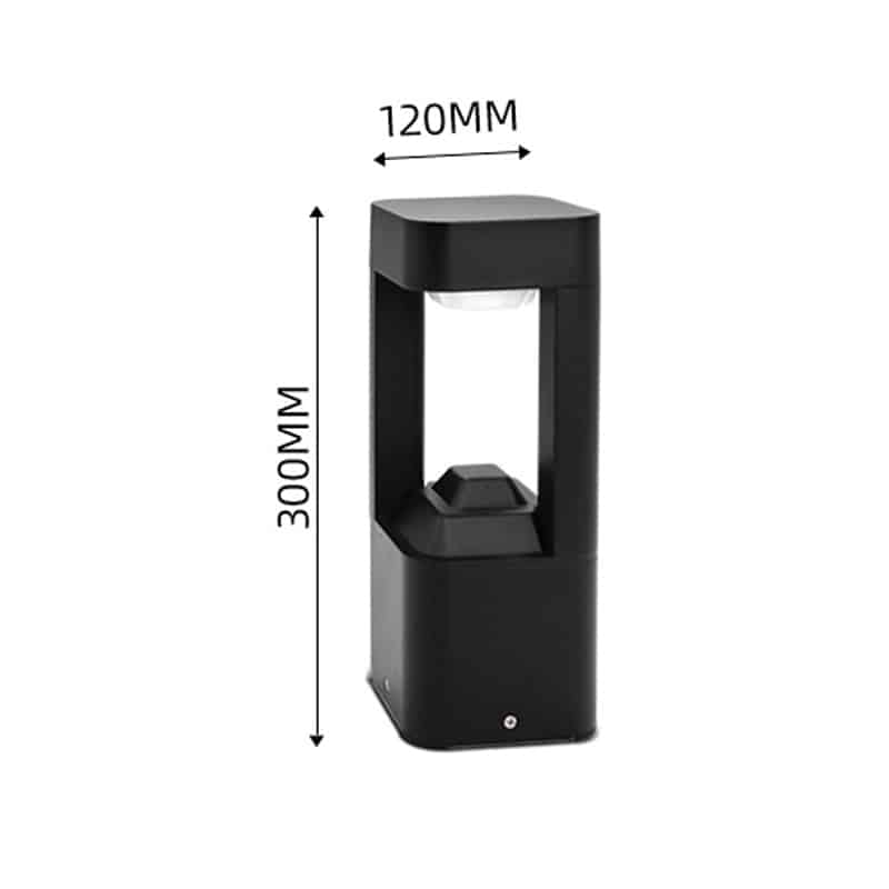 Đèn trụ sân vườn hợp kim nhôm hiện đại SAE002 18