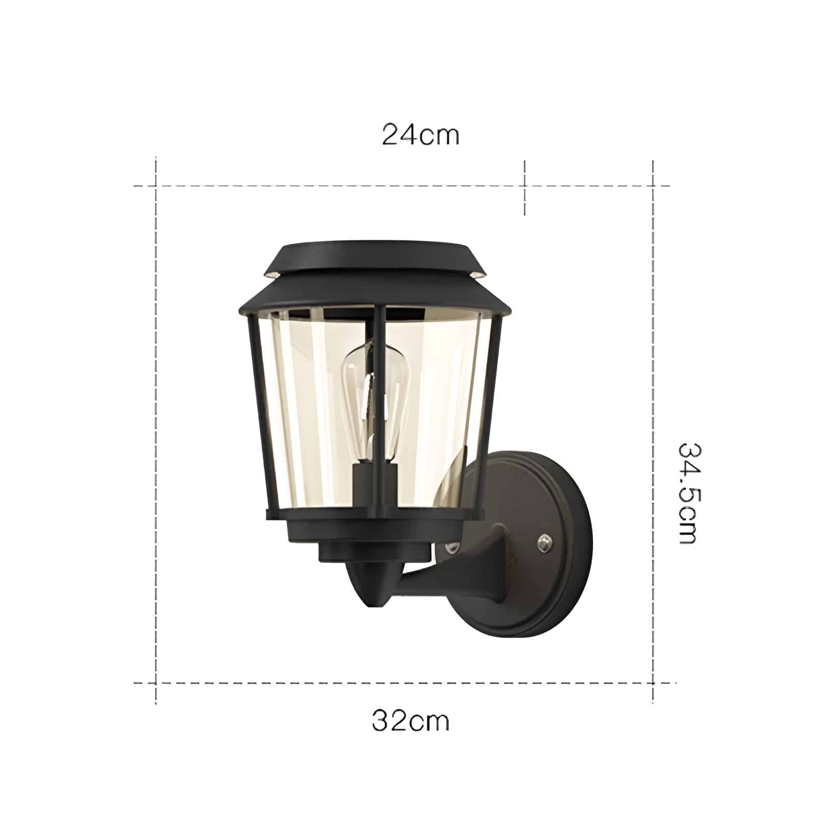 Đèn tường hành lang năng lượng mặt trời B1139 14