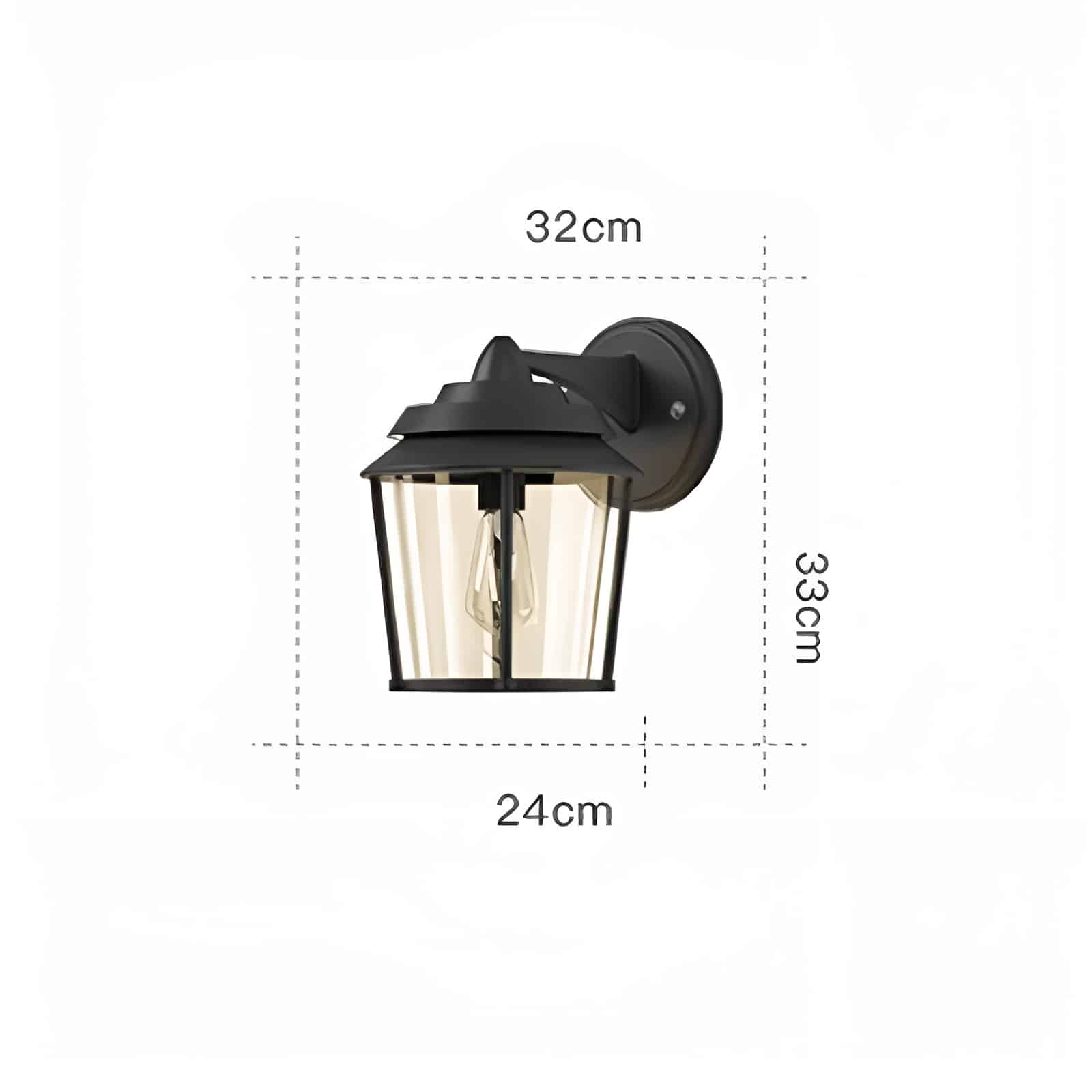 Đèn tường hành lang năng lượng mặt trời B1139 15