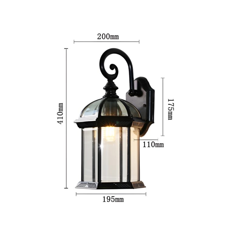 Đèn tường lục giác phong cách Châu Âu QY204 4