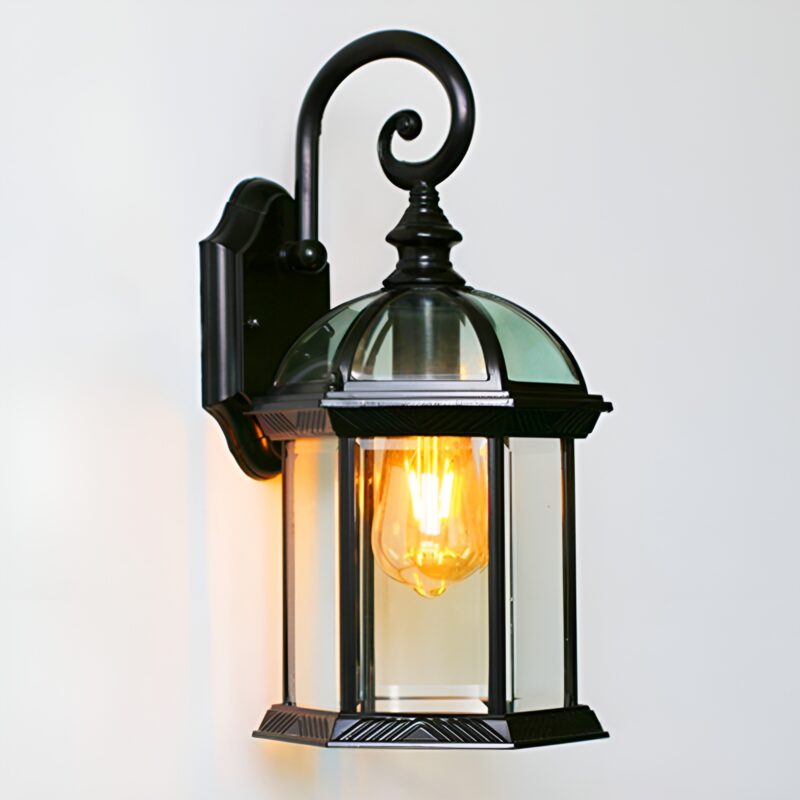 Đèn tường lục giác phong cách Châu Âu QY204 2