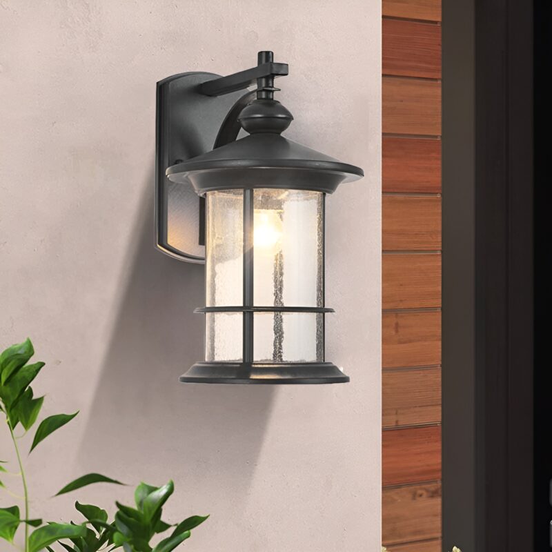 Đèn tường ngoài trời hình trụ chống nước TD17008 1