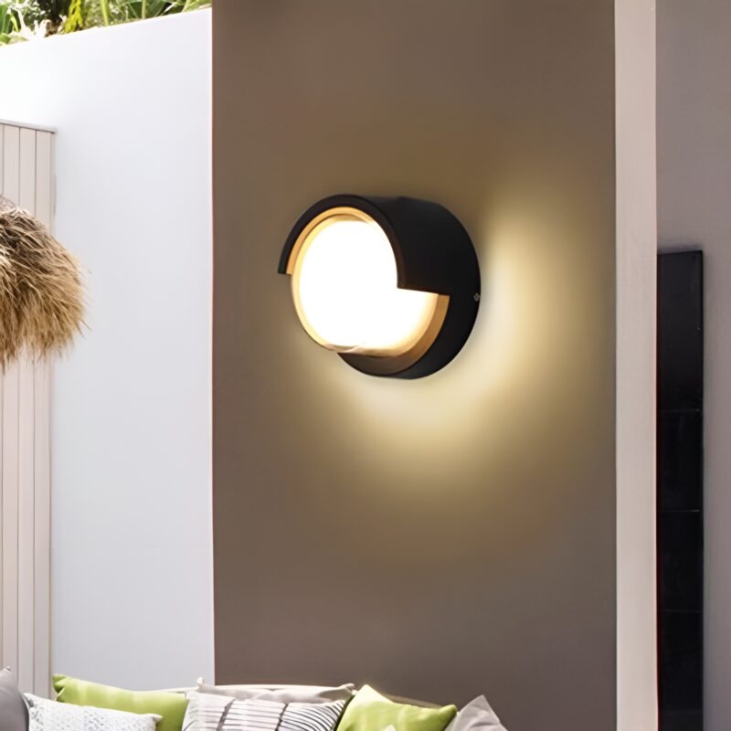 Đèn tường ngoài trời tối giản hiện đại QY086 4