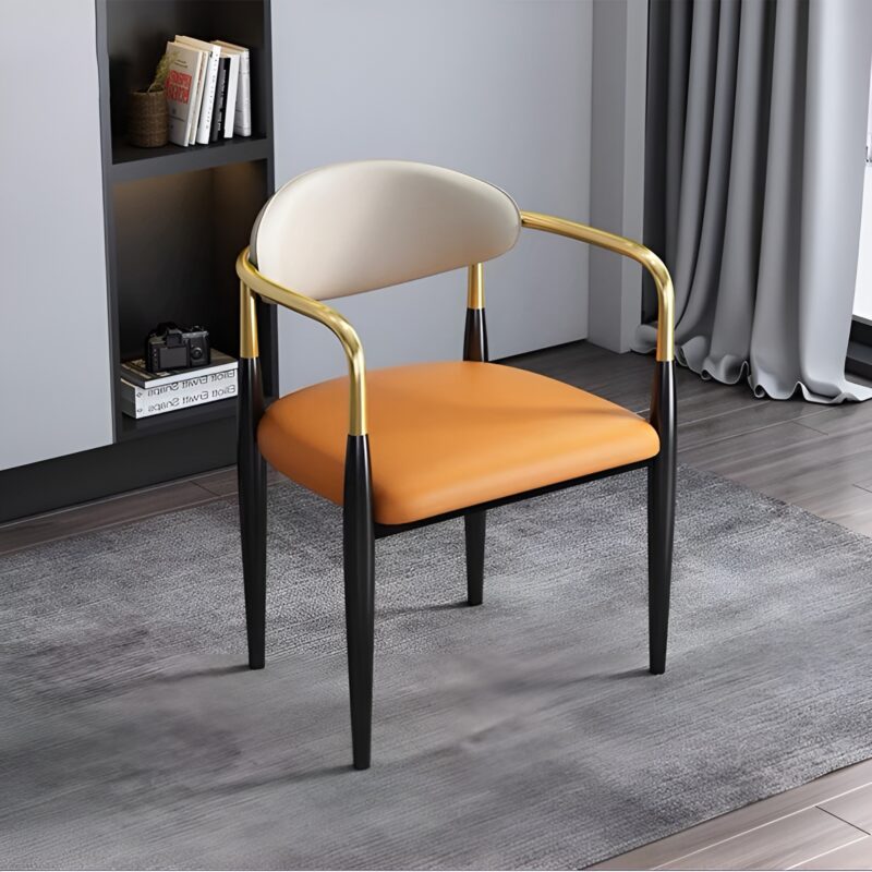 Ghế ăn Nemo khung sắt nghệ thuật kiểu Ý LM7008 1