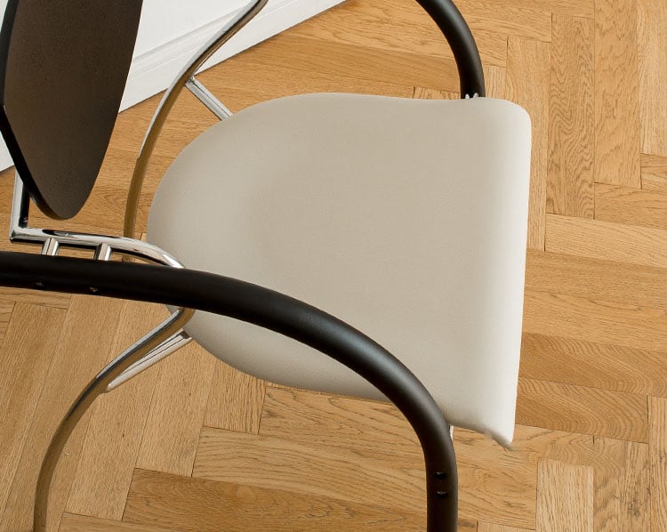 Ghế ăn hiện đại bằng da và gỗ Thonet Chair ST2348 10