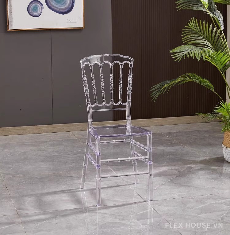 Ghế ăn trong suốt cao cấp Napoleon Chair AC2653 11