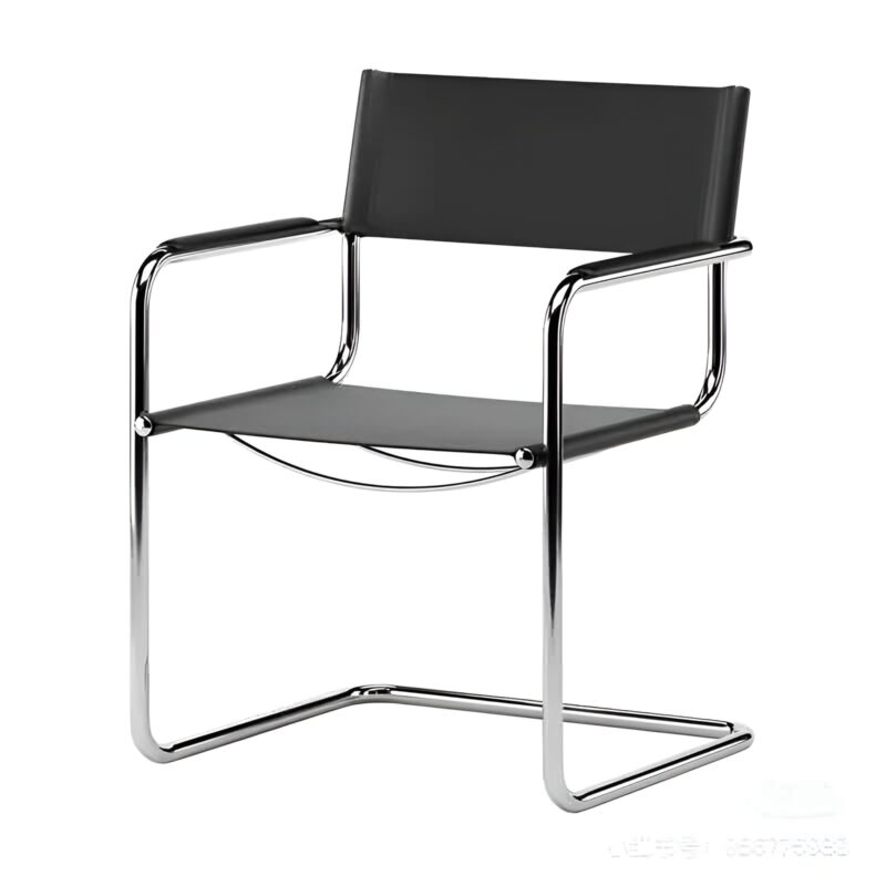 Ghế bành Bauhaus khung kim loại cao cấp PA7041 2