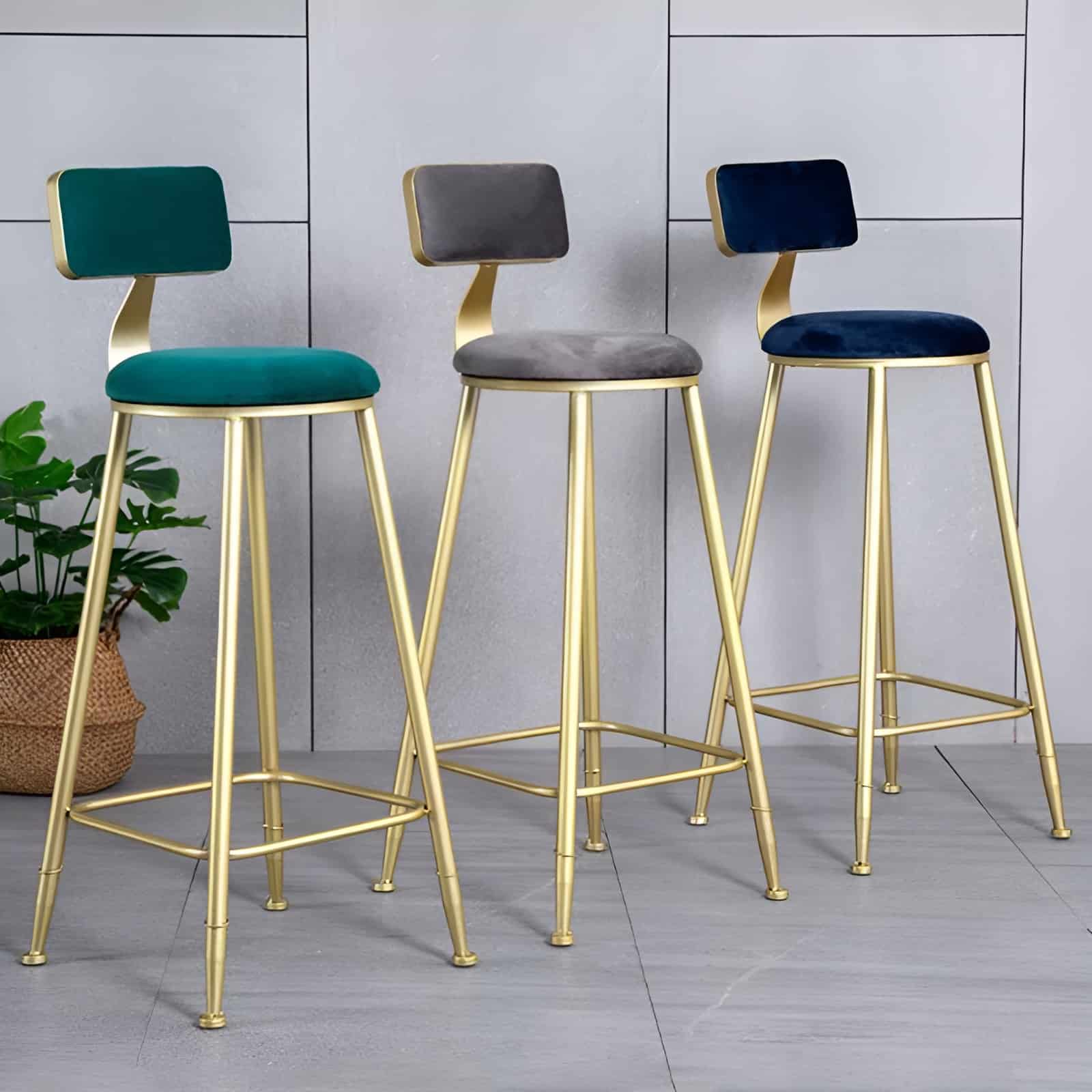 Ghế quầy bar chân cao sang trọng HY7103 10