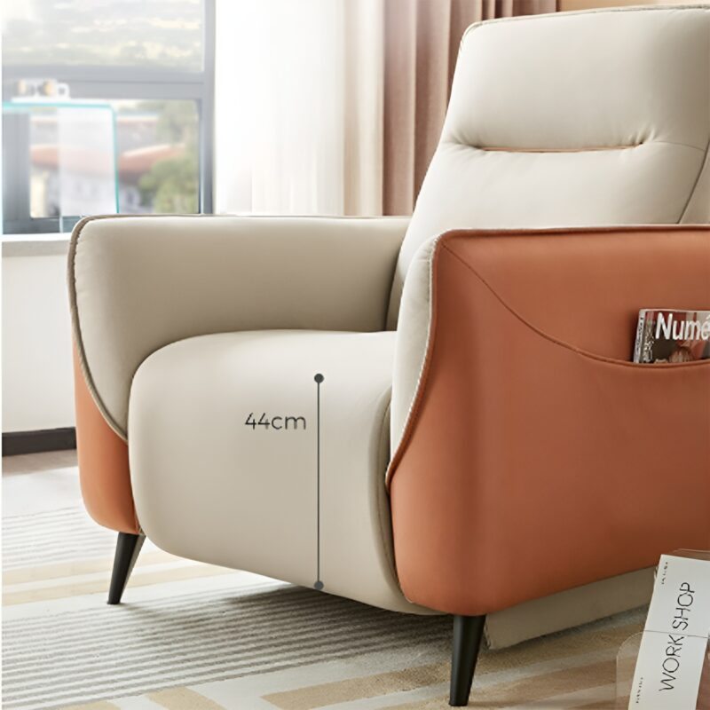Ghế sofa tích hợp chỉnh điện thông minh kiểu Ý LH011 3