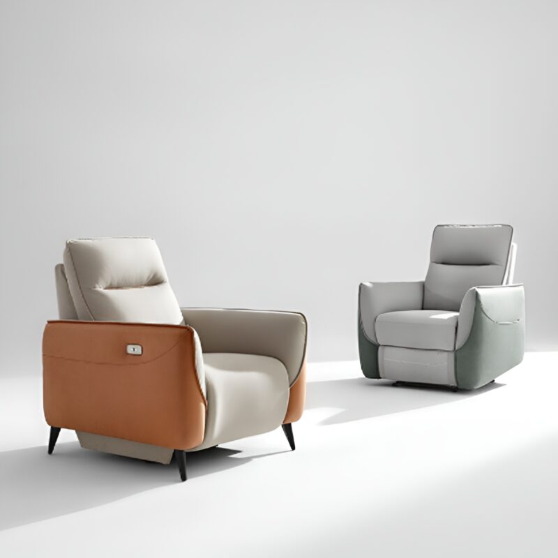 Ghế sofa tích hợp chỉnh điện thông minh kiểu Ý LH011 2