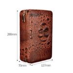 Hộp đựng cigar gỗ tuyết tùng bọc da sang trọng CGL689 (1)