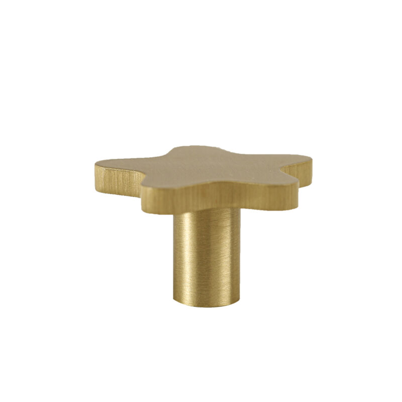 Núm tay nắm ngôi sao năm cánh bằng đồng JJ0052 3