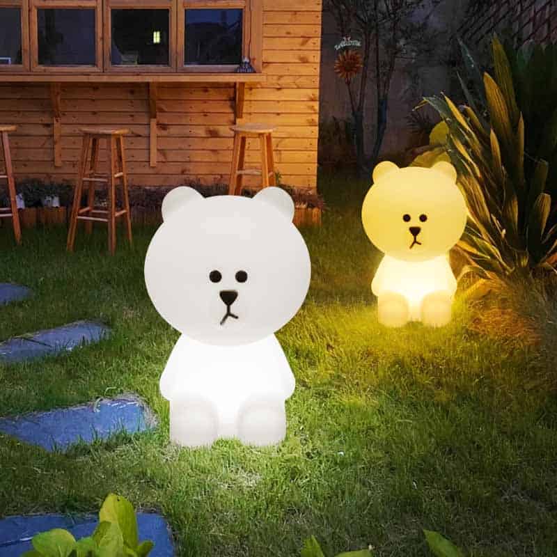 Đèn hoạt hình ánh dạ quang năng lượng mặt trời TB6701