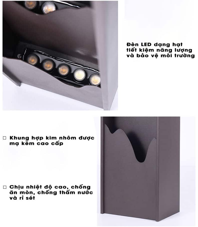 Đèn trụ sân vườn phong cách Trung Hoa CPD79 8