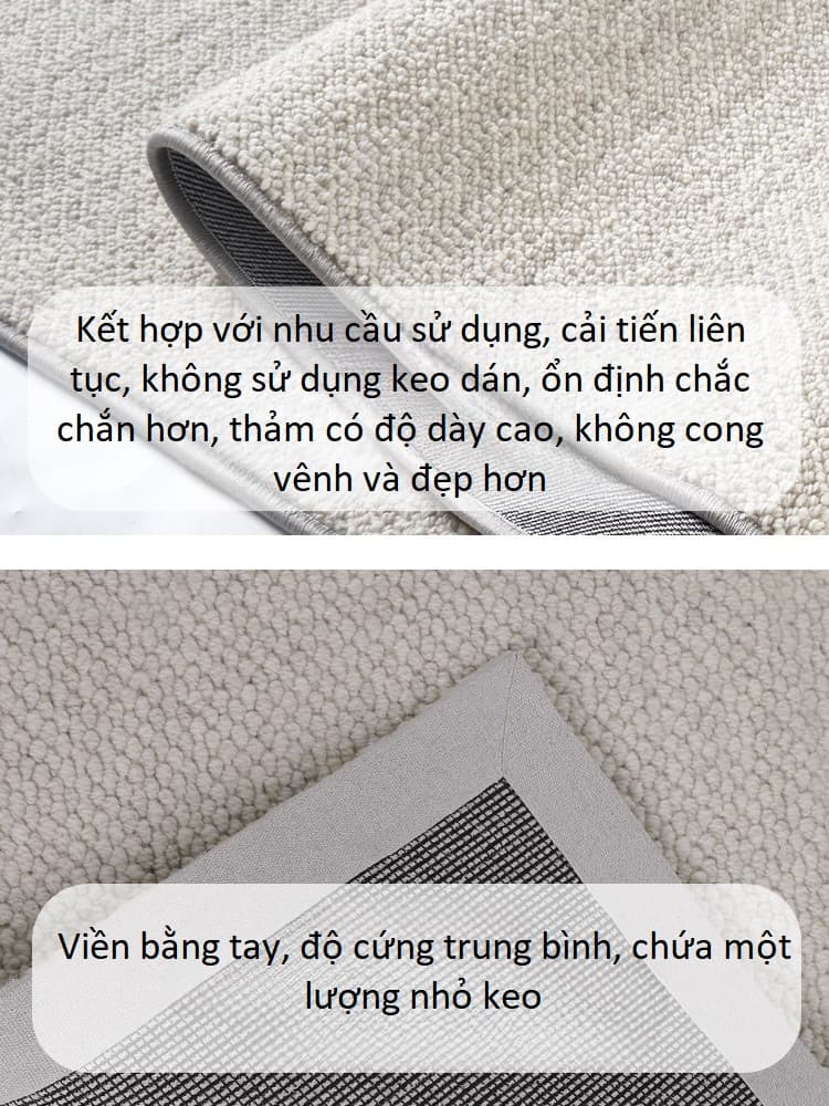 Thảm trải sàn phong cách tối giản sang trọng FDC3339 10