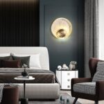 Đèn gắn tường bằng đồng pha lê sang trọng MY025