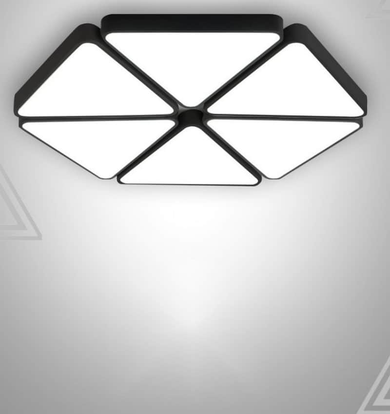 Đèn LED thả trần sảnh hành lang hình tam giác ZSL3825 9