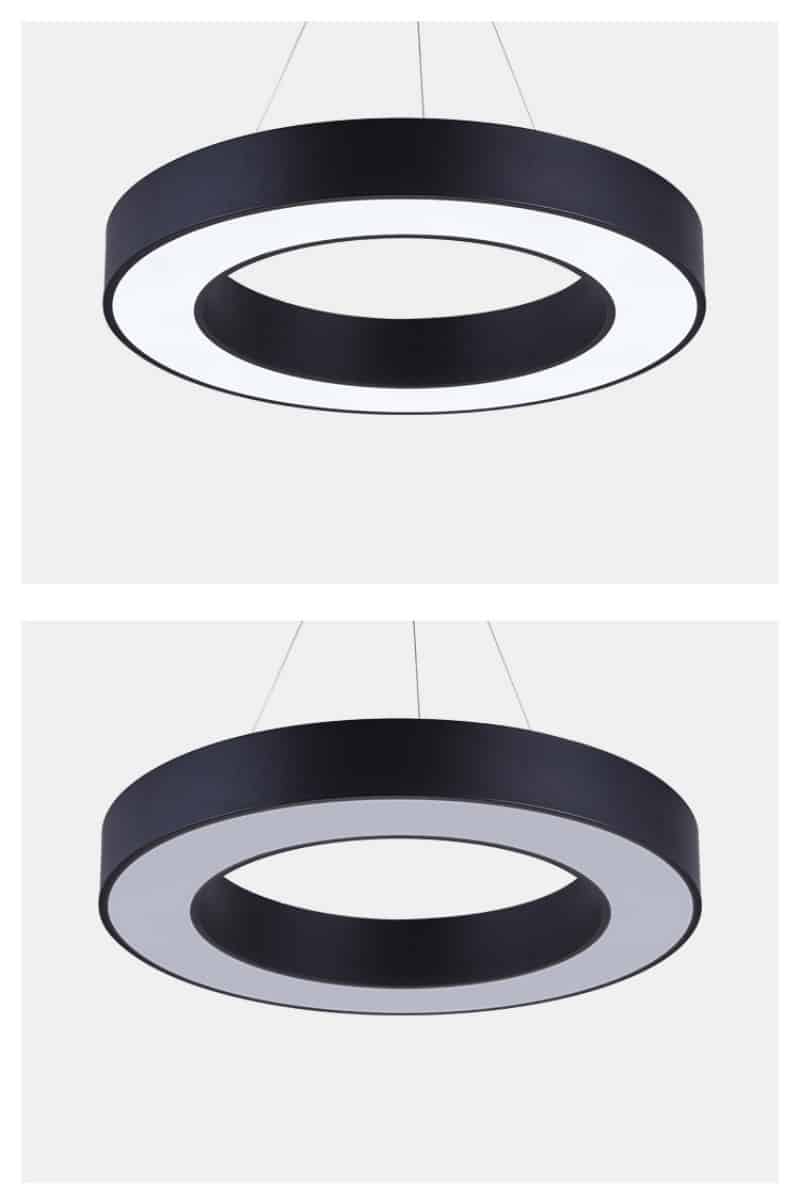 Đèn LED thả trần trang trí nhà hàng hình vòng tròn YH001 22