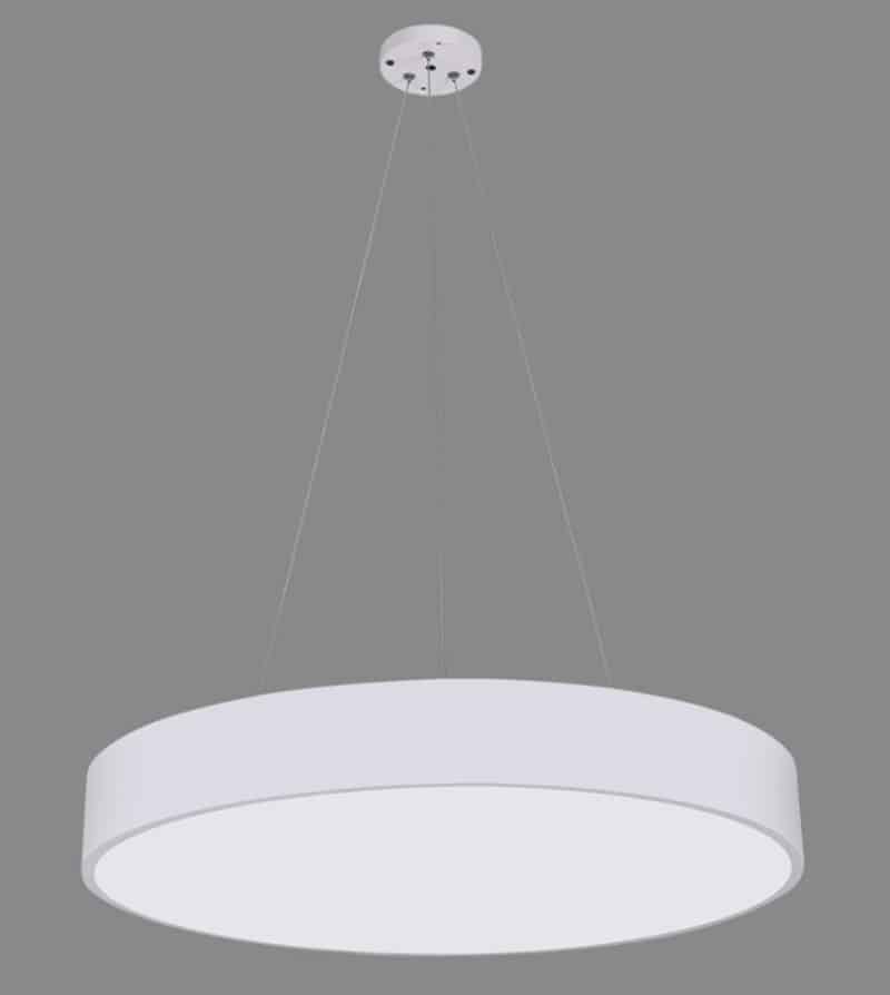 Đèn LED thả trần trang trí phòng triễn lãm hình tròn O002 24