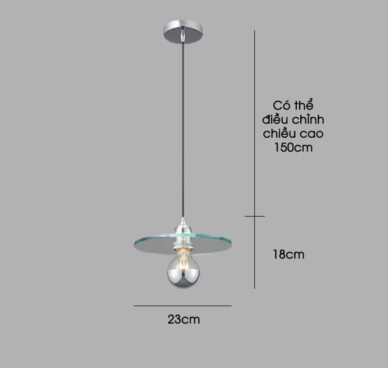 Đèn thả trần thủy tinh hiện đại tối giản độc đáo ZL3220 14