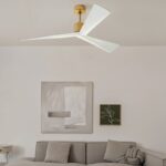 Quạt trần decor phòng ngủ 3 cánh 5 tốc độ gió FA0343