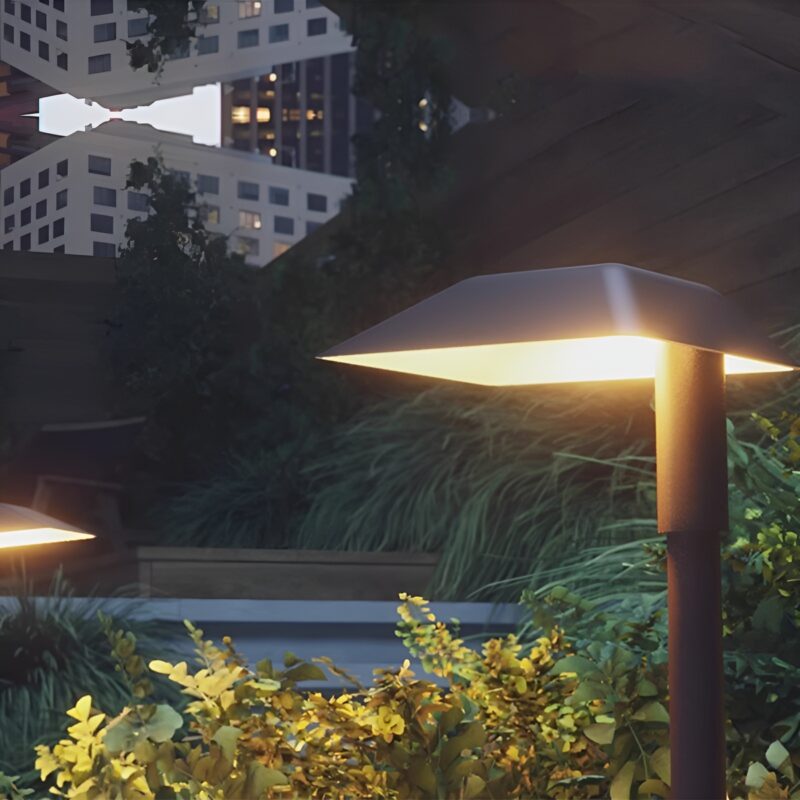 Đèn LED dạng cột trang trí bãi cỏ sân vườn CP4838 2