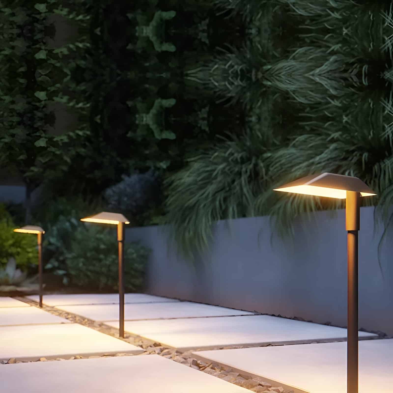 Đèn LED dạng cột trang trí bãi cỏ sân vườn CP4838 6