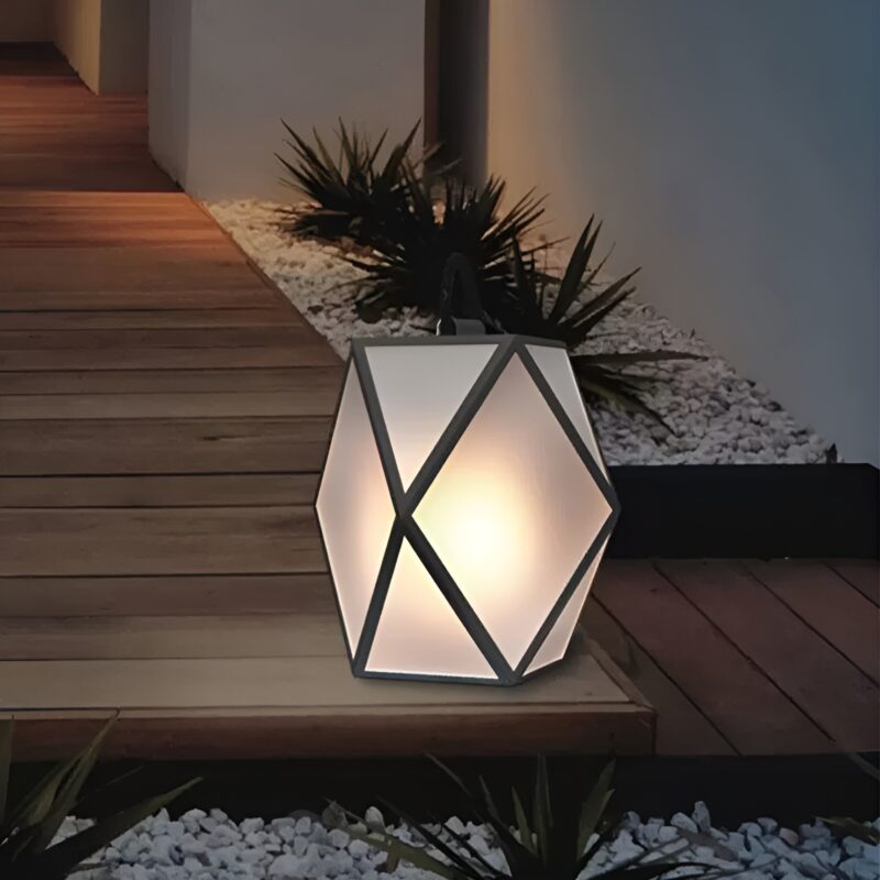 Đèn LED di động chiếu sáng sân vườn KE0034 1
