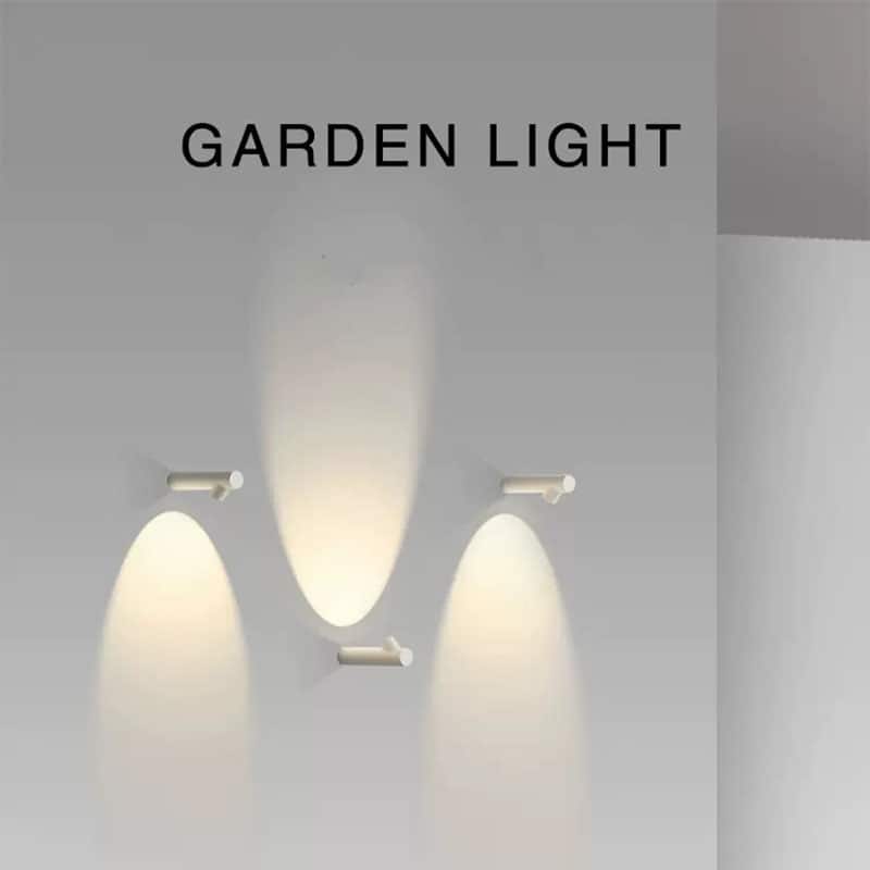 Đèn LED gắn tường sân vườn hình cây tre KE1078 5