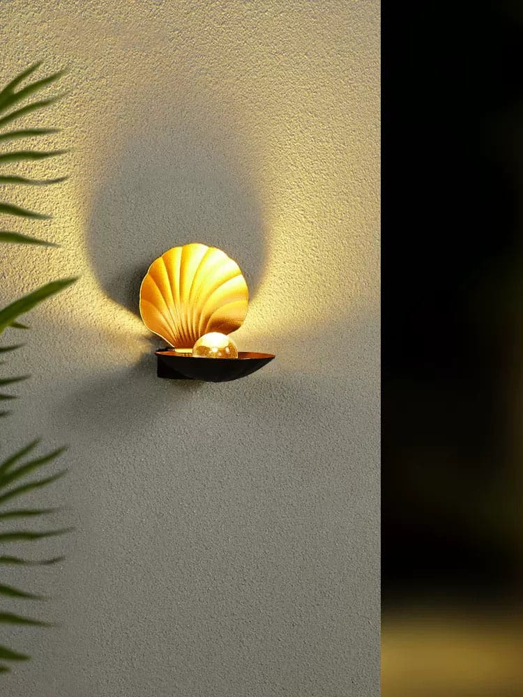 Đèn LED hắt tường hình vỏ sò ngậm ngọc YU8244 15