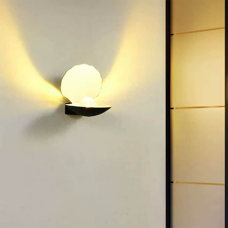 Đèn LED hắt tường hình vỏ sò ngậm ngọc YU8244 7