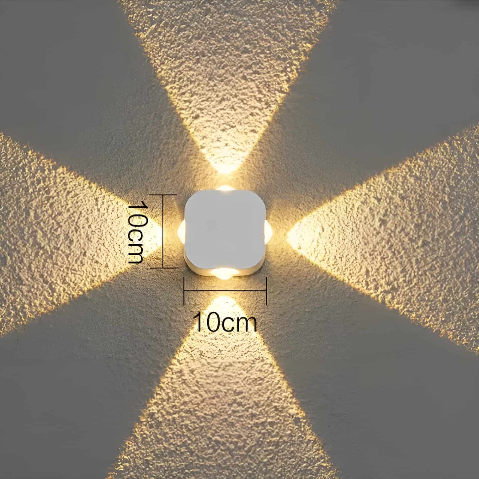 Đèn LED hắt tường trang trí ngoại thất ban công CG8083 13