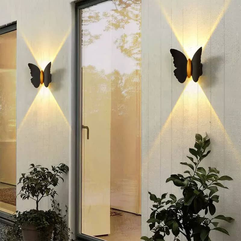 Đèn LED hắt tường hình chú bướm YU8239 5
