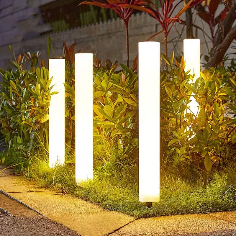 Đèn LED trụ cao chiếu sáng lối đi sân vườn DX443 7